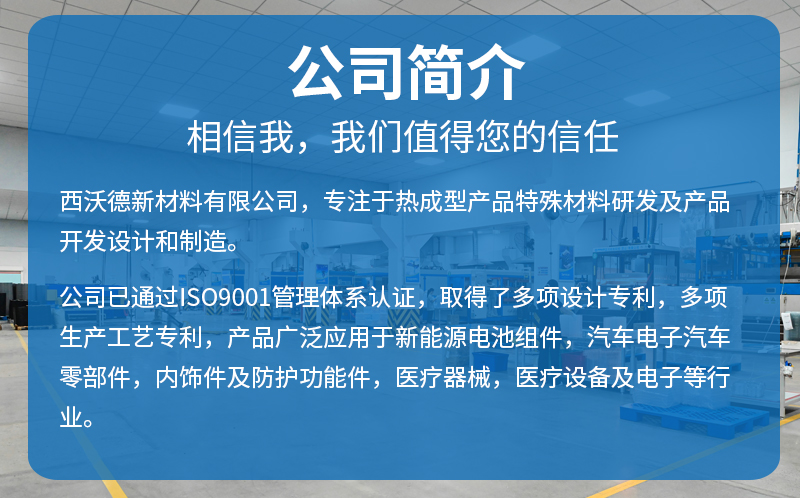  汽車機械薄片吸塑盒公司簡介